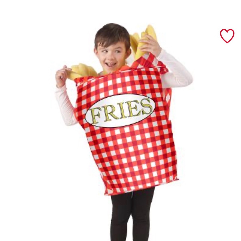 NWT Kids Fries Costume